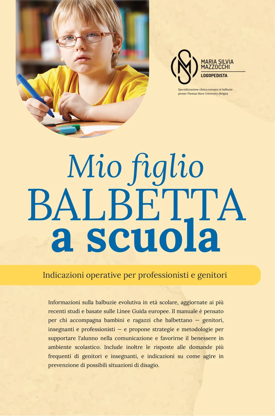 Copertina Mio figlio balbetta a scuola